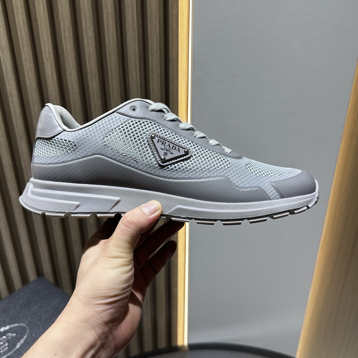 Prada Leather Sneakers