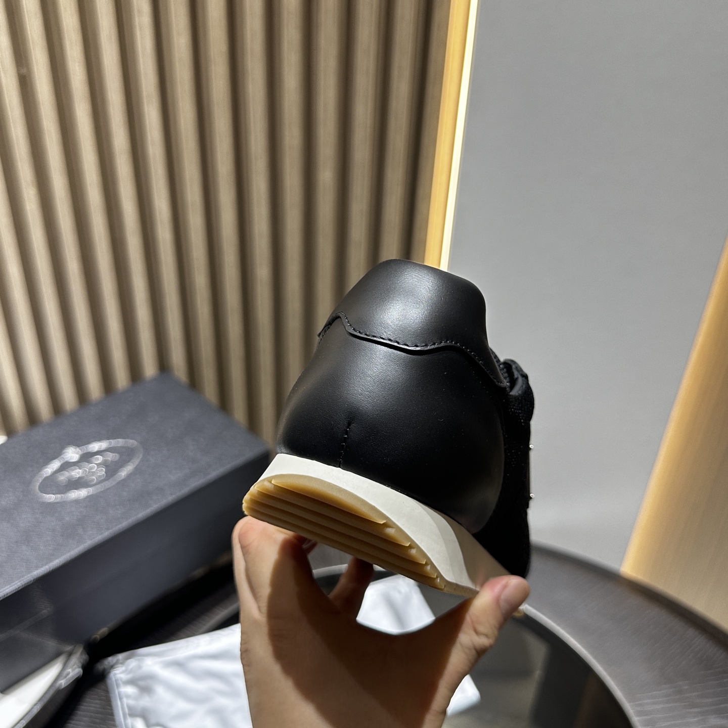 Prada Leather Sneakers