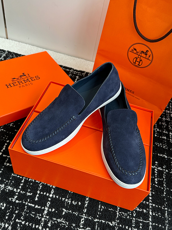 Hermes Moccasin Loafers
