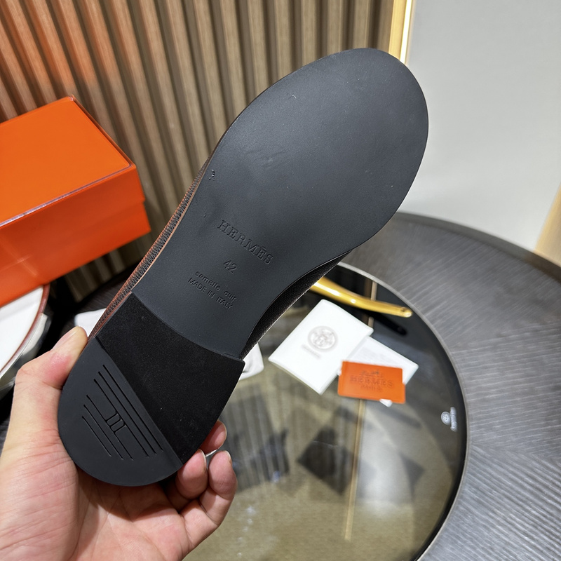 Hermes Moccasin Loafers