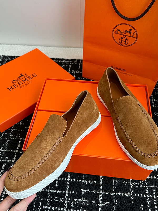 Hermes Moccasin Loafers