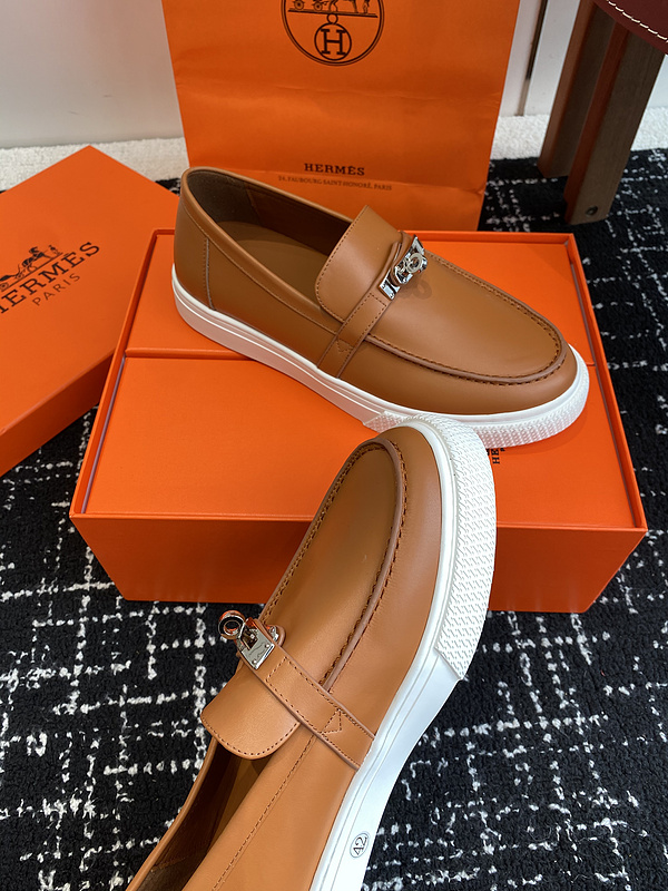 Hermes Moccasin Loafers