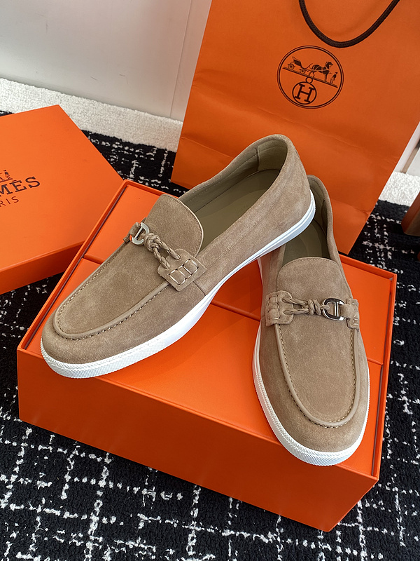 Hermes Moccasin Loafers