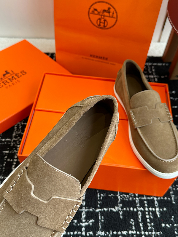 Hermes Moccasin Loafers