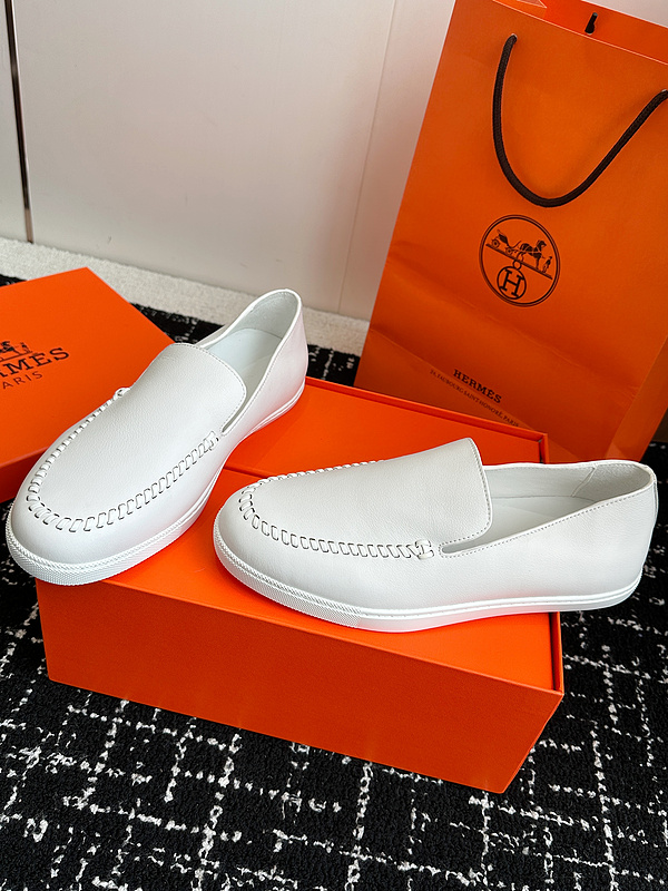 Hermes Moccasin Loafers
