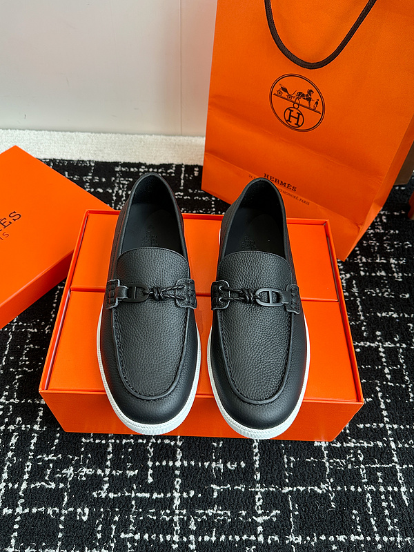 Hermes Moccasin Loafers
