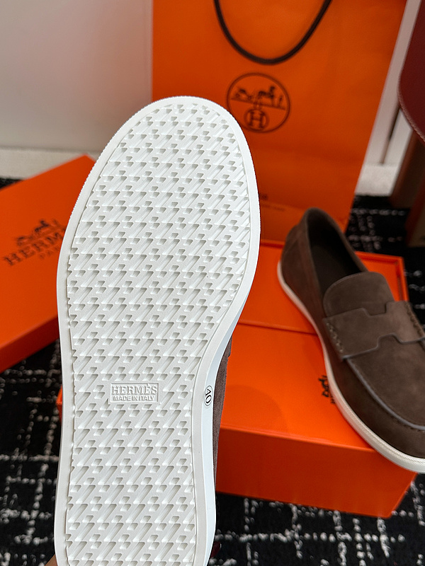 Hermes Moccasin Loafers