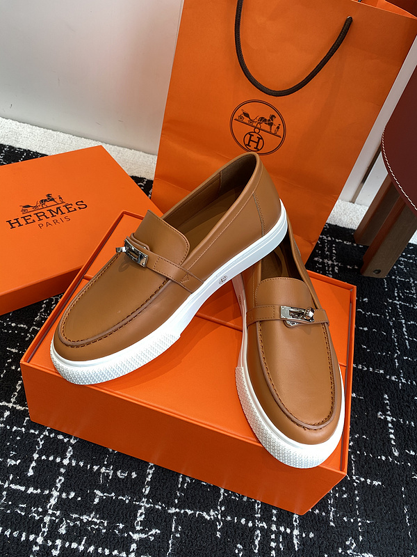 Hermes Moccasin Loafers