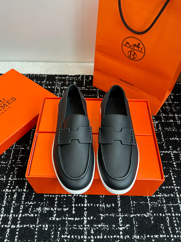 Hermes Moccasin Loafers