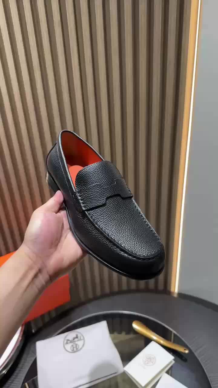 Hermes Moccasin Loafers