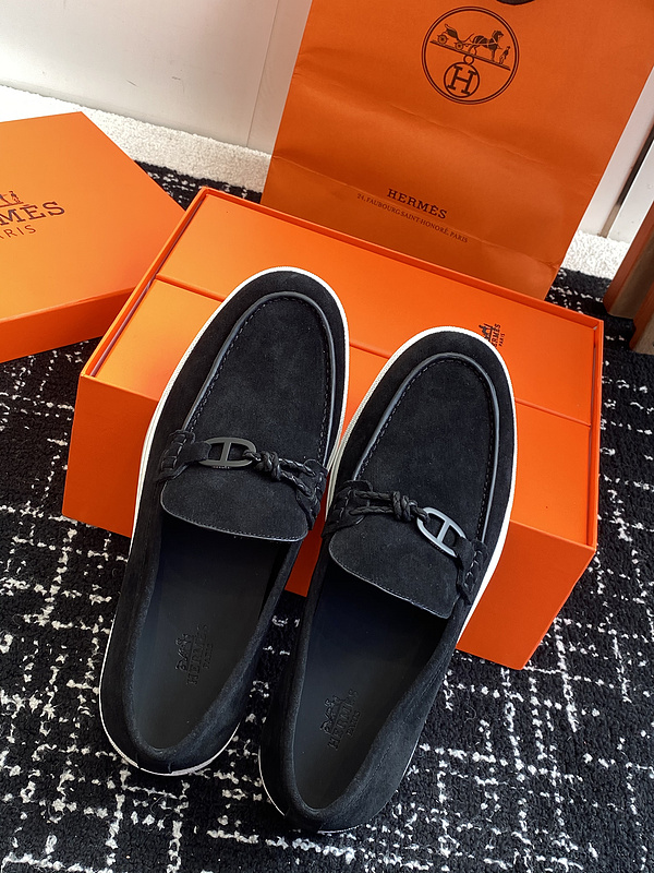 Hermes Moccasin Loafers