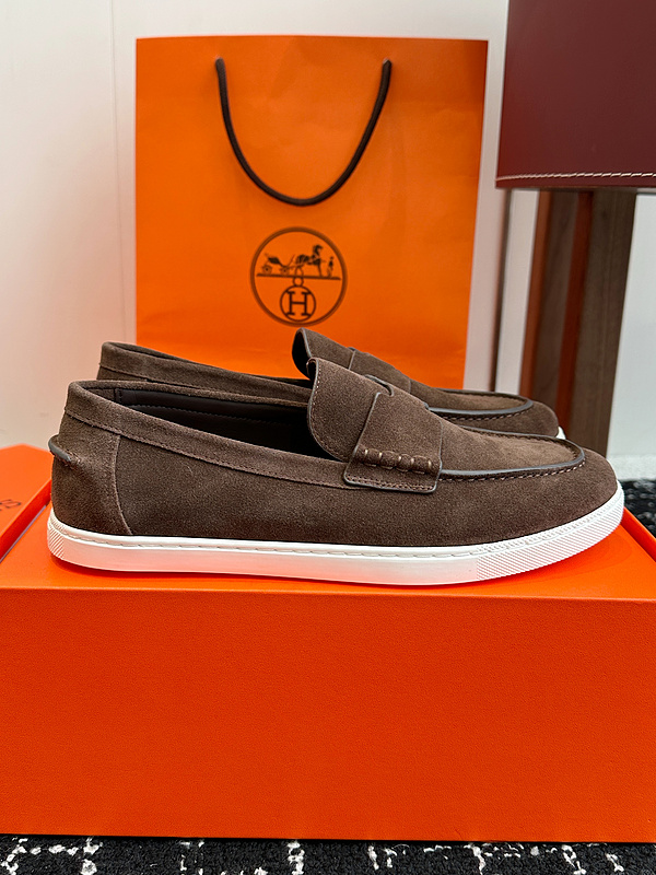 Hermes Moccasin Loafers
