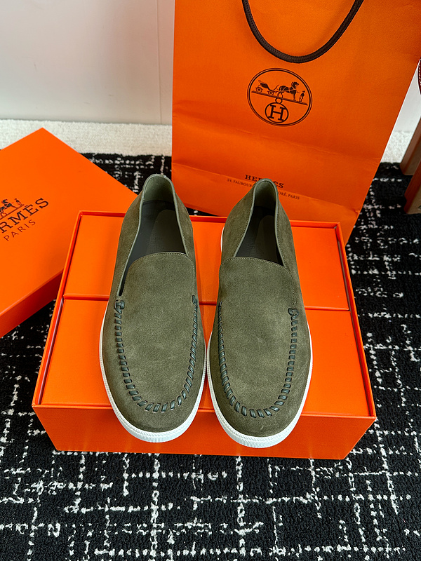 Hermes Moccasin Loafers