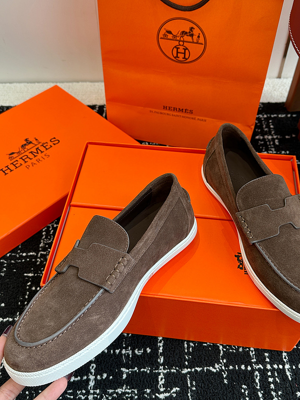 Hermes Moccasin Loafers