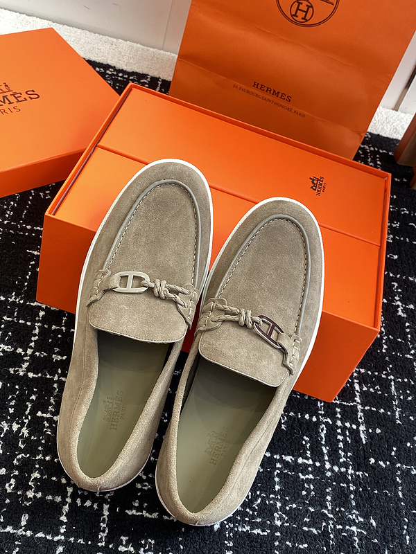 Hermes Moccasin Loafers