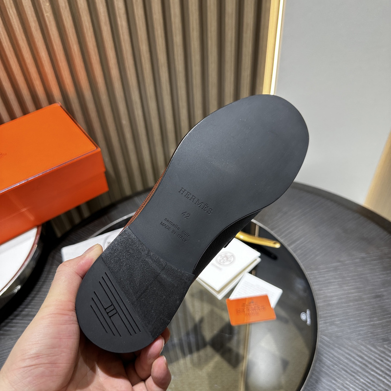 Hermes Moccasin Loafers