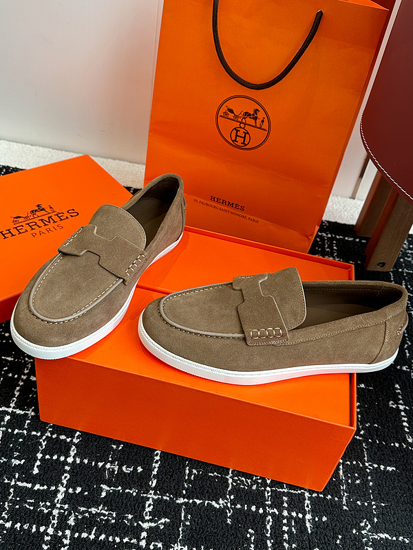 Hermes Moccasin Loafers