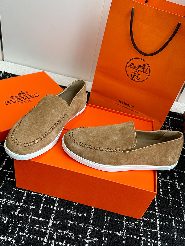 Hermes Moccasin Loafers