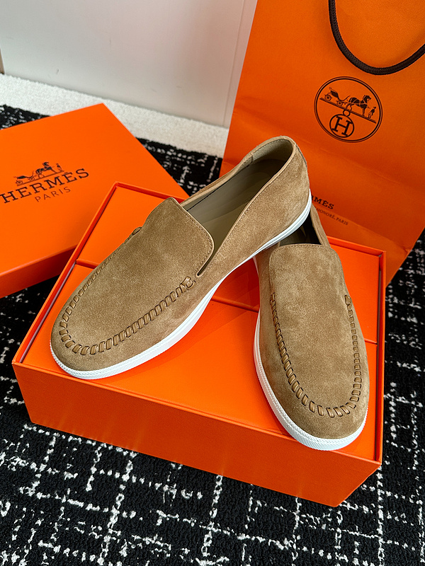 Hermes Moccasin Loafers