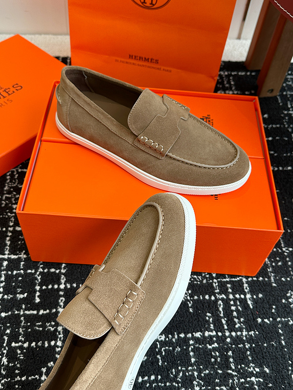 Hermes Moccasin Loafers