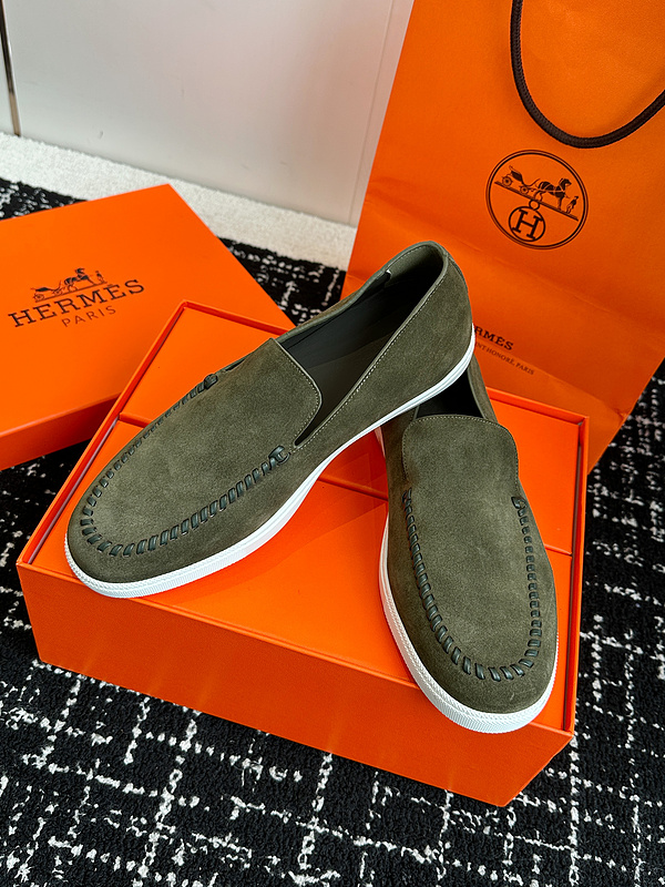 Hermes Moccasin Loafers