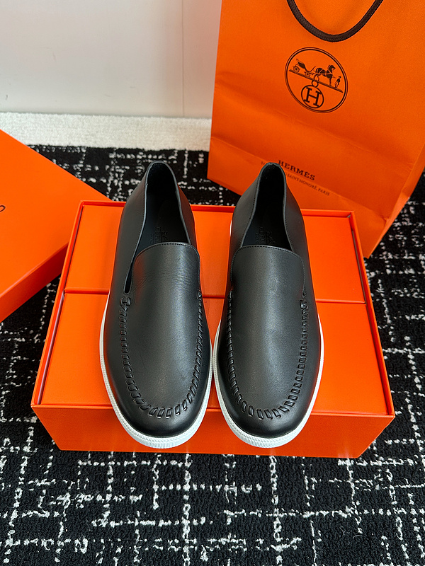 Hermes Moccasin Loafers