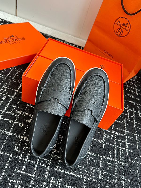Hermes Moccasin Loafers