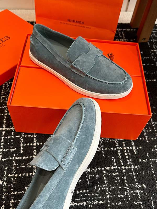Hermes Moccasin Loafers