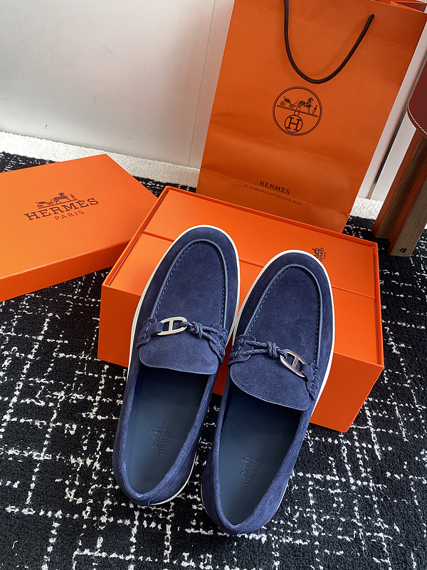 Hermes Moccasin Loafers