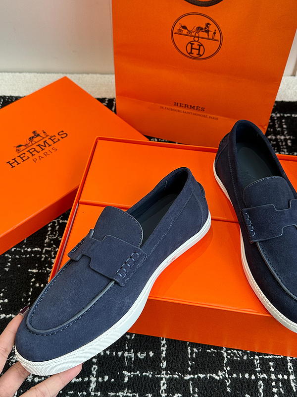 Hermes Moccasin Loafers