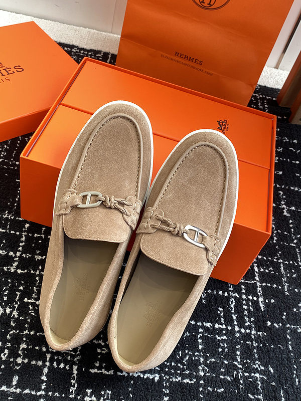 Hermes Moccasin Loafers