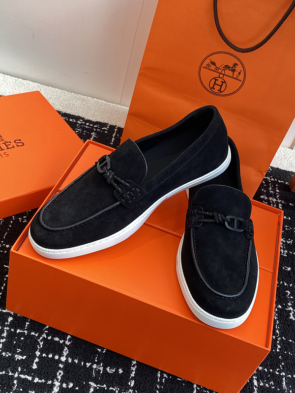 Hermes Moccasin Loafers