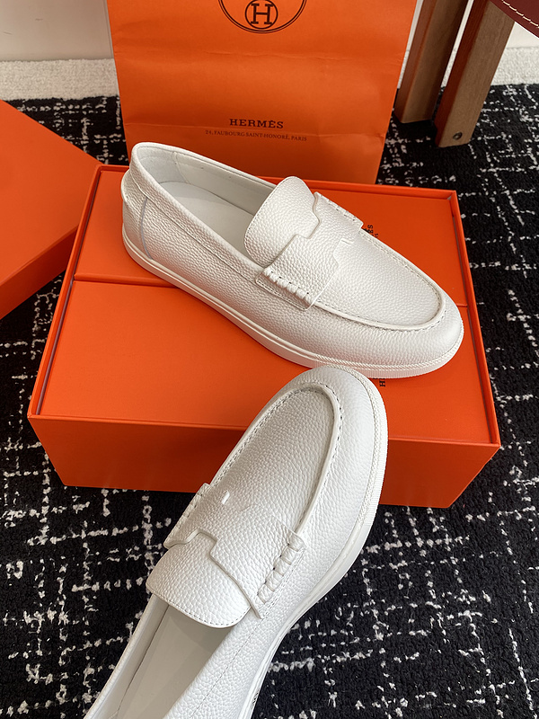 Hermes Moccasin Loafers