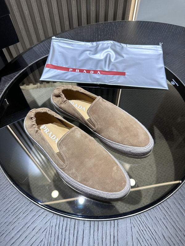 Prada Suade Loafers