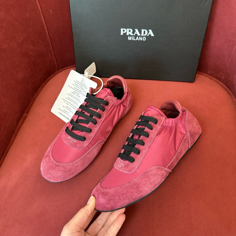 Prada Suede Sneakers