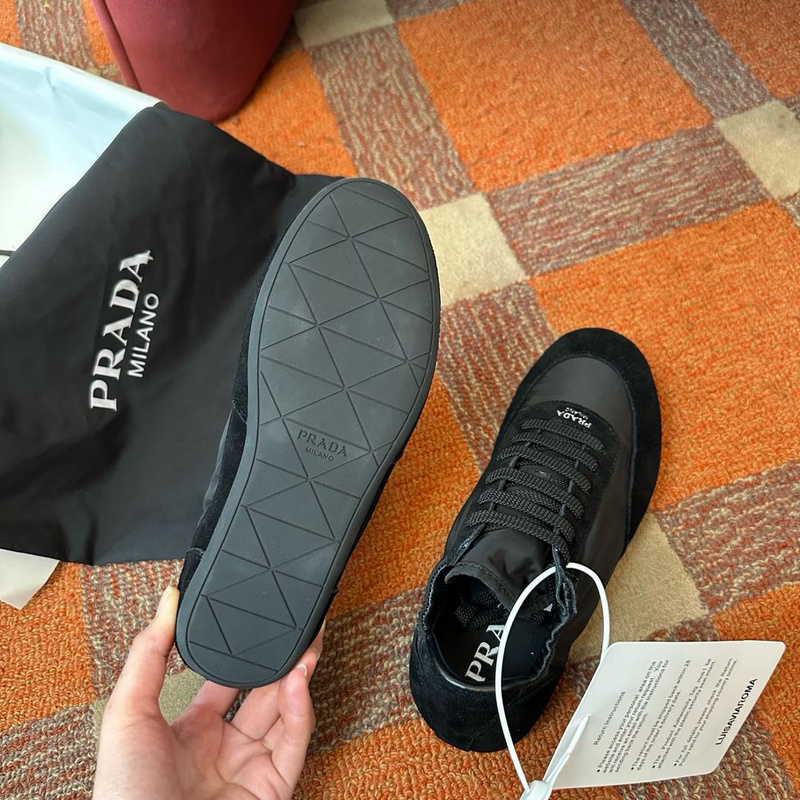 Prada Suede Sneakers