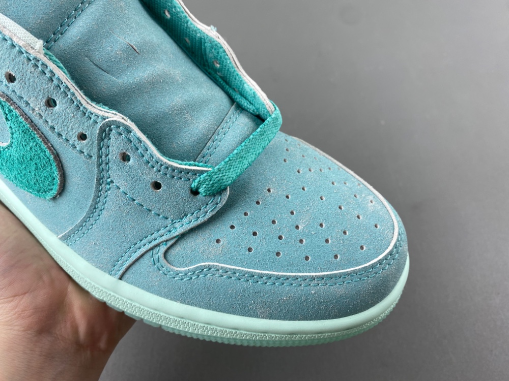 Air Jordan 1 Low OG “Washed Teal" WMNS HQ8111-300