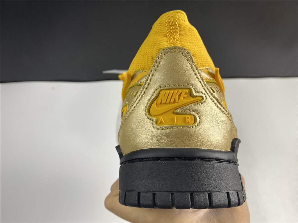 OFF-WHITE x Nike Air Rubber Dunk  University Gold CU6015-100