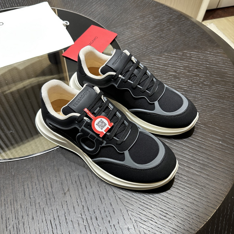 Ferragamo Gancini Ornament Sneakers