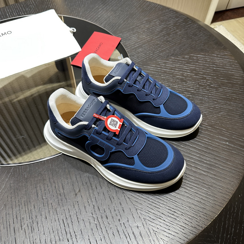 Ferragamo Gancini Ornament Sneakers