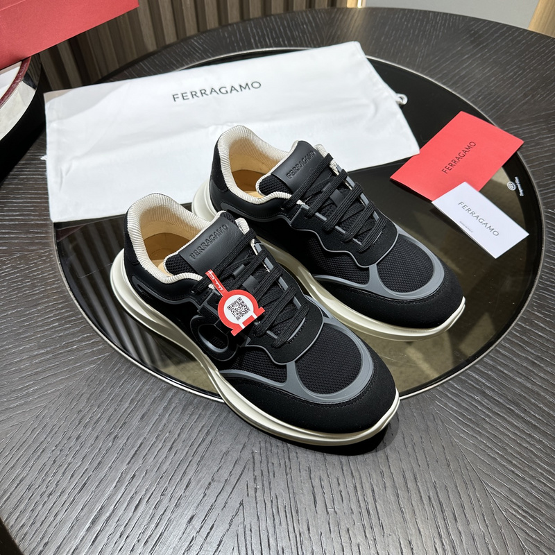 Ferragamo Gancini Ornament Sneakers