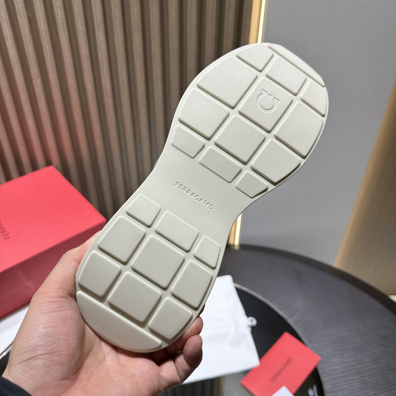 Ferragamo Gancini Ornament Sneakers