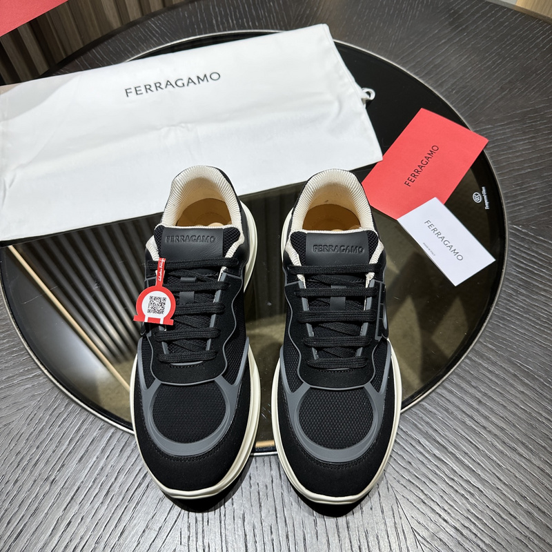 Ferragamo Gancini Ornament Sneakers
