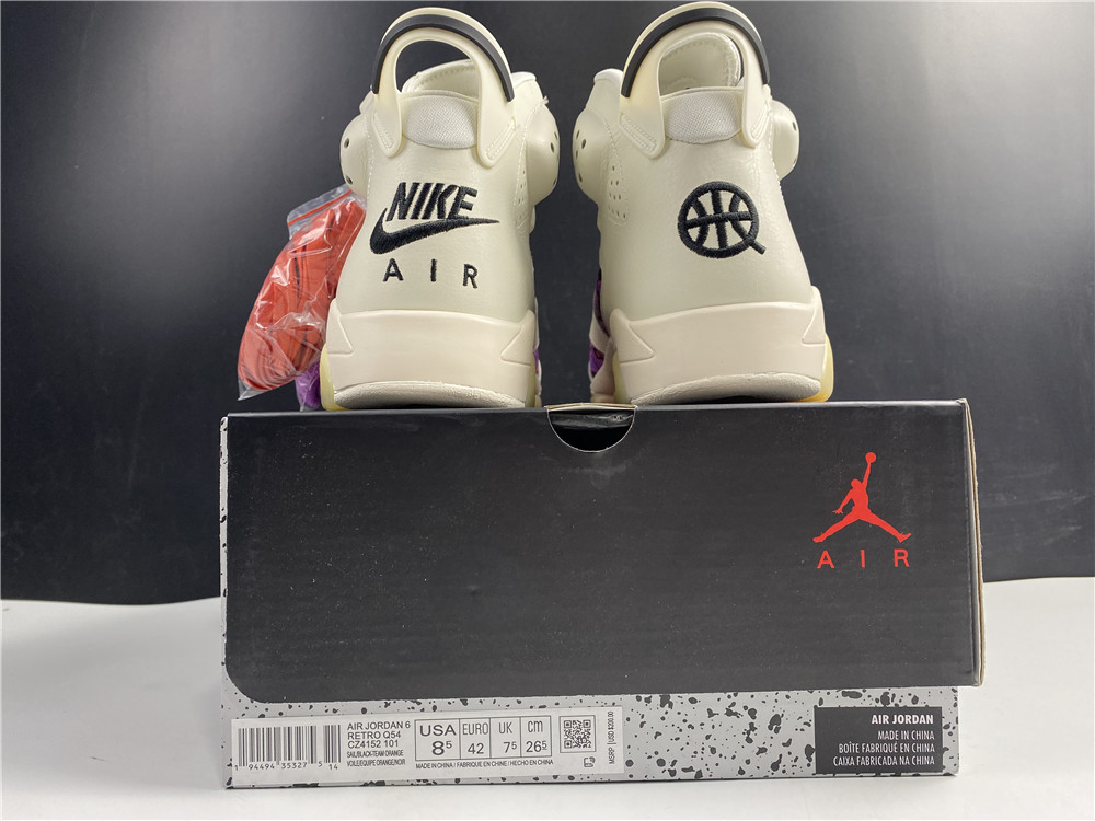 Jordan Air 6 Quai 54 - Purple