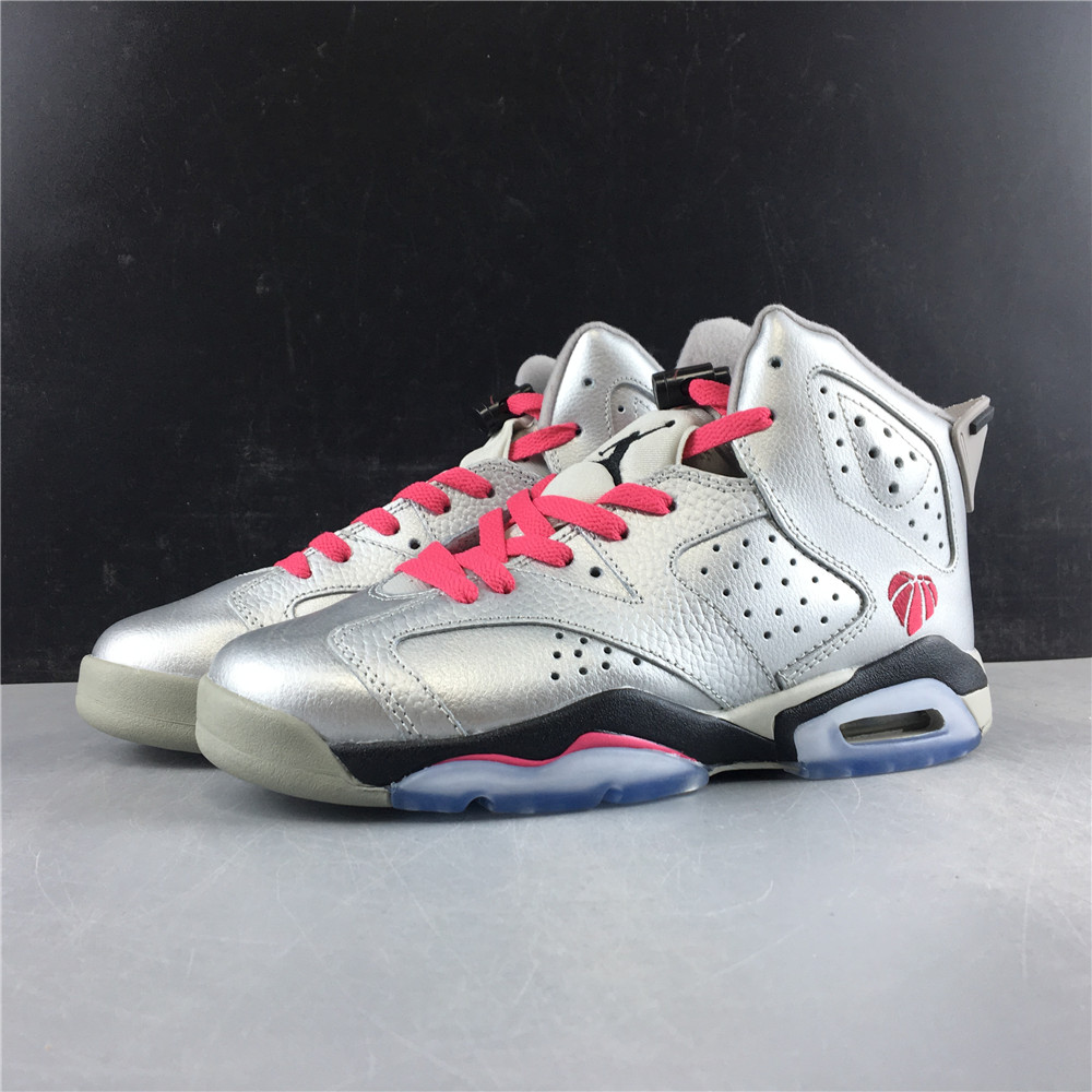 Air Jordan Jordann 6 Retro PS 'Pink Flash'