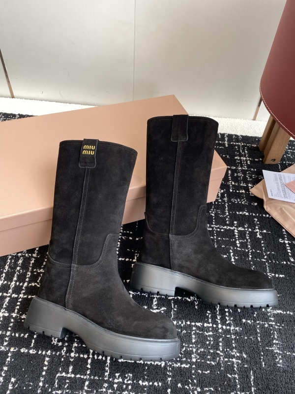 Black Stivaletti Scamosciato