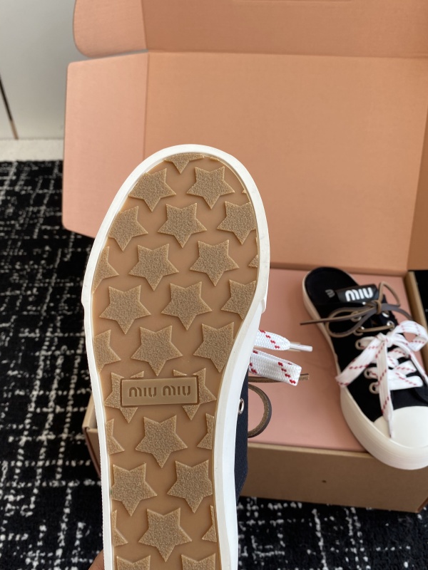 Black Washed Denim Sneakers