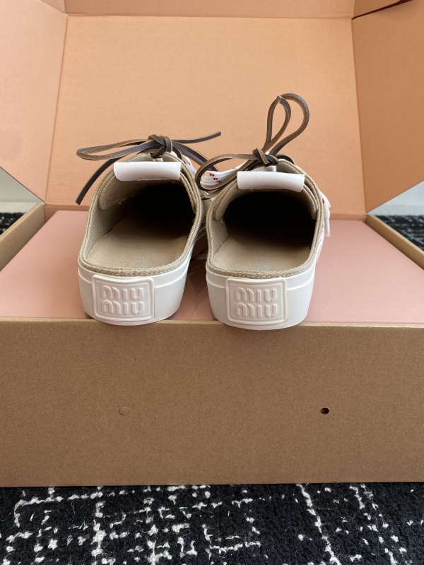 Washed Denim Sneakers