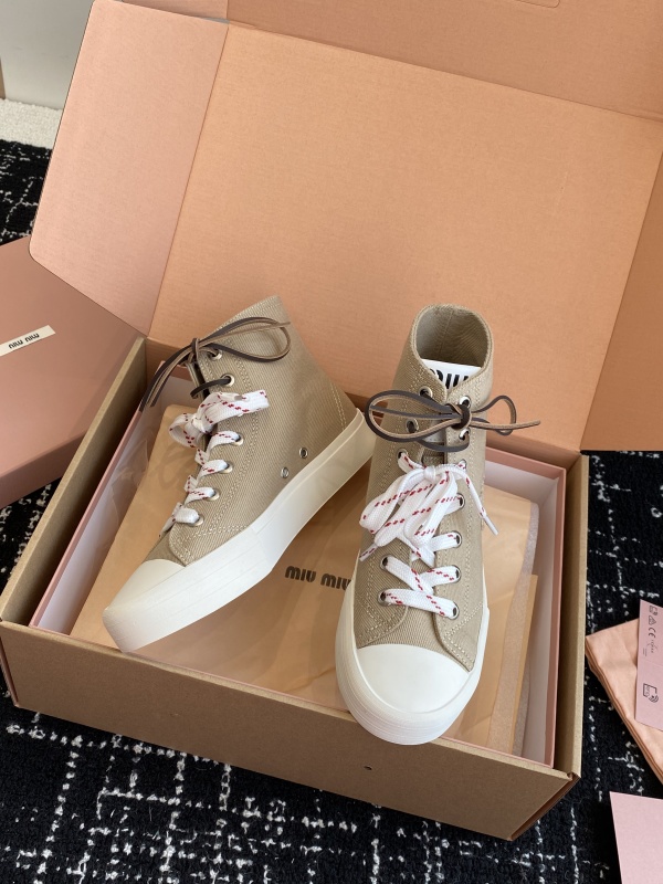 MiuMiu Canvas Shoes