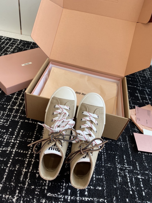 MiuMiu Canvas Shoes
